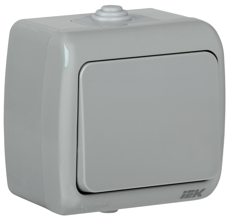 AQUATIC Выключ. 1 кл. о/у 10А IP54 ВС-20-1-0-А IEK