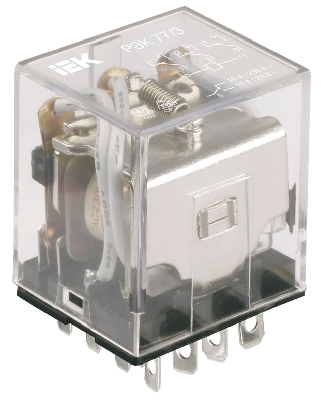 Реле РЭК77/3(LY3) 10А 220В AC IEK