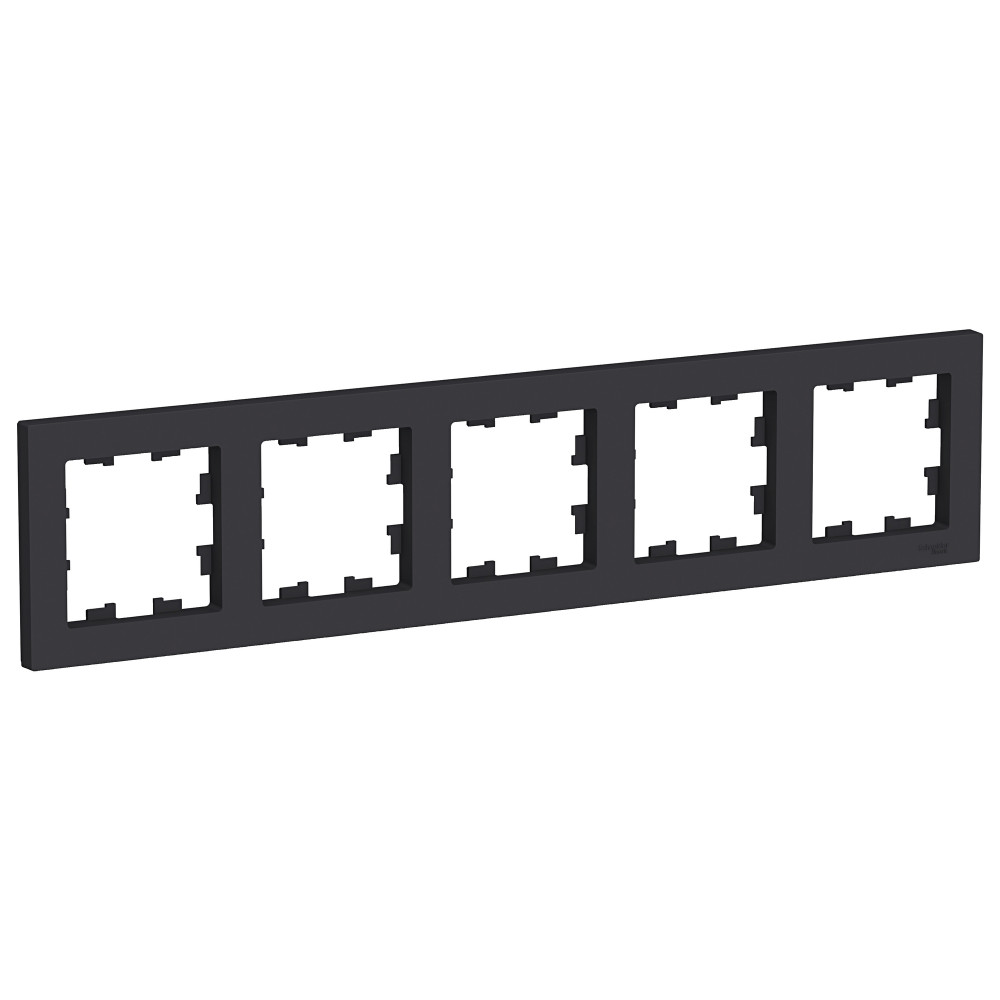 Рамка 5-м AtlasDesign универс. карбон