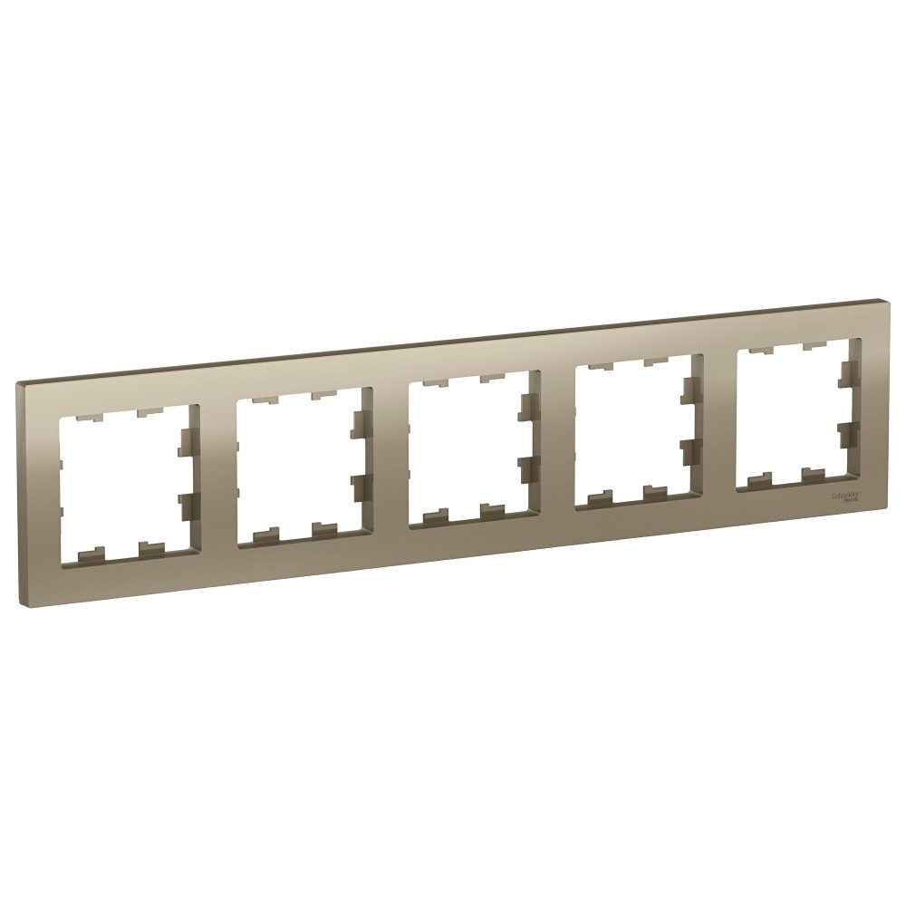 Рамка 5-м AtlasDesign универс. шампань