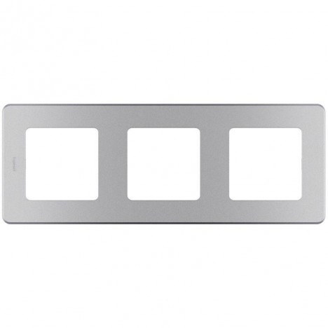 Рамка 3-м Inspiria алюм. Leg