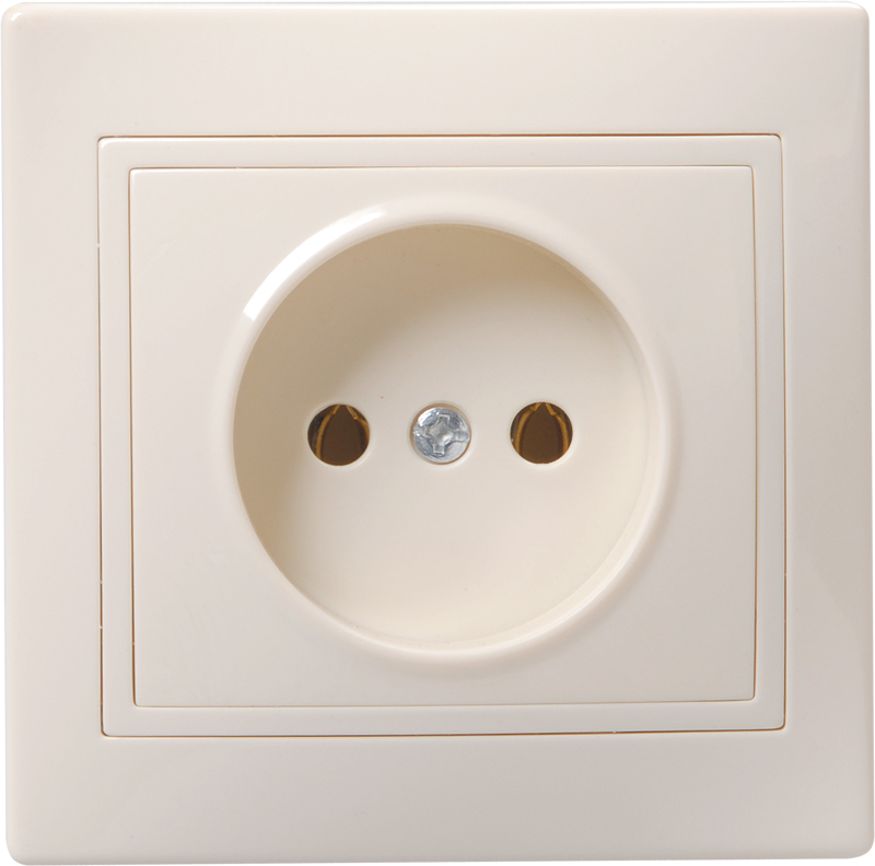 KVARTA Роз. 1-мест. без з/к/ш 10А РС10-2-ККм крем. IEK