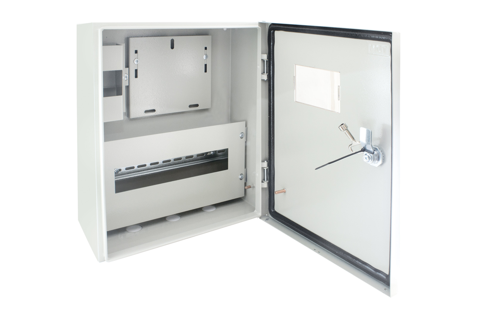 Корпус металлический ЩУ-1ф/1-0-12 IP66 (ЩУРН-1/12 IP66) (395х310х165) TDM