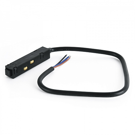 Ввод питания для однофазного магнитного шинопровода WOLTA WML-PL/01B 0,5м черный