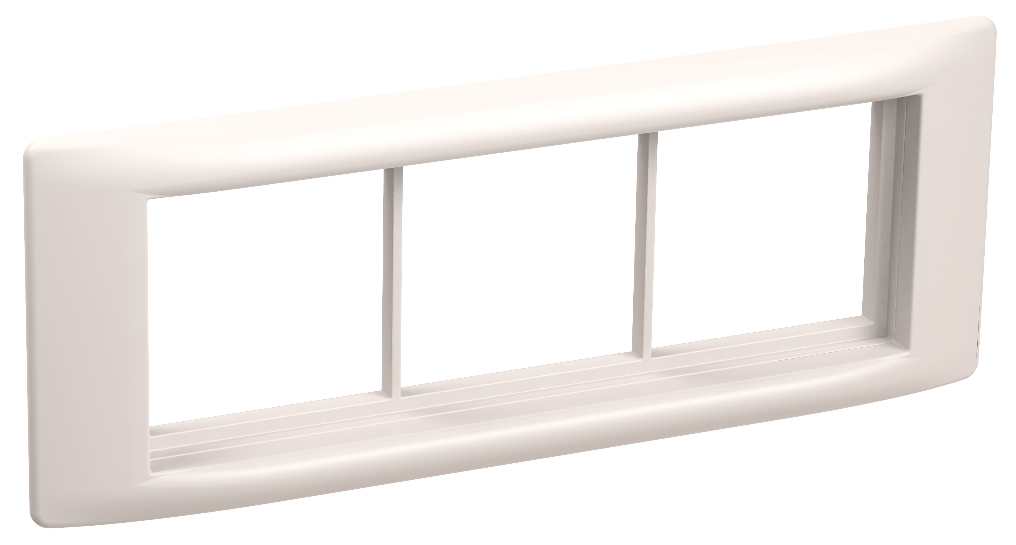 PRIMER Рамка и суппорт на 6 модулей 60мм белый IEK