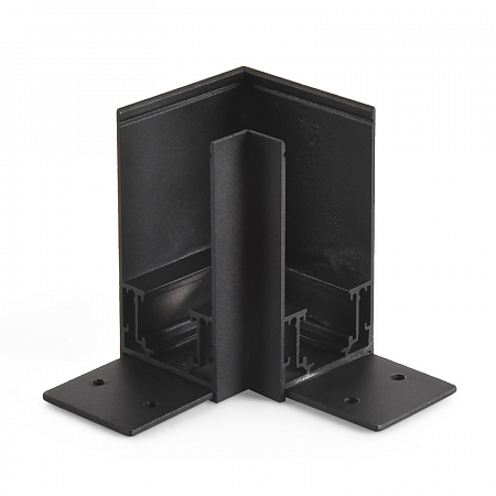 Угловой соединитель для накладного/подвесного магнитного шинопровода WOLTA WML-SMC/01B черный