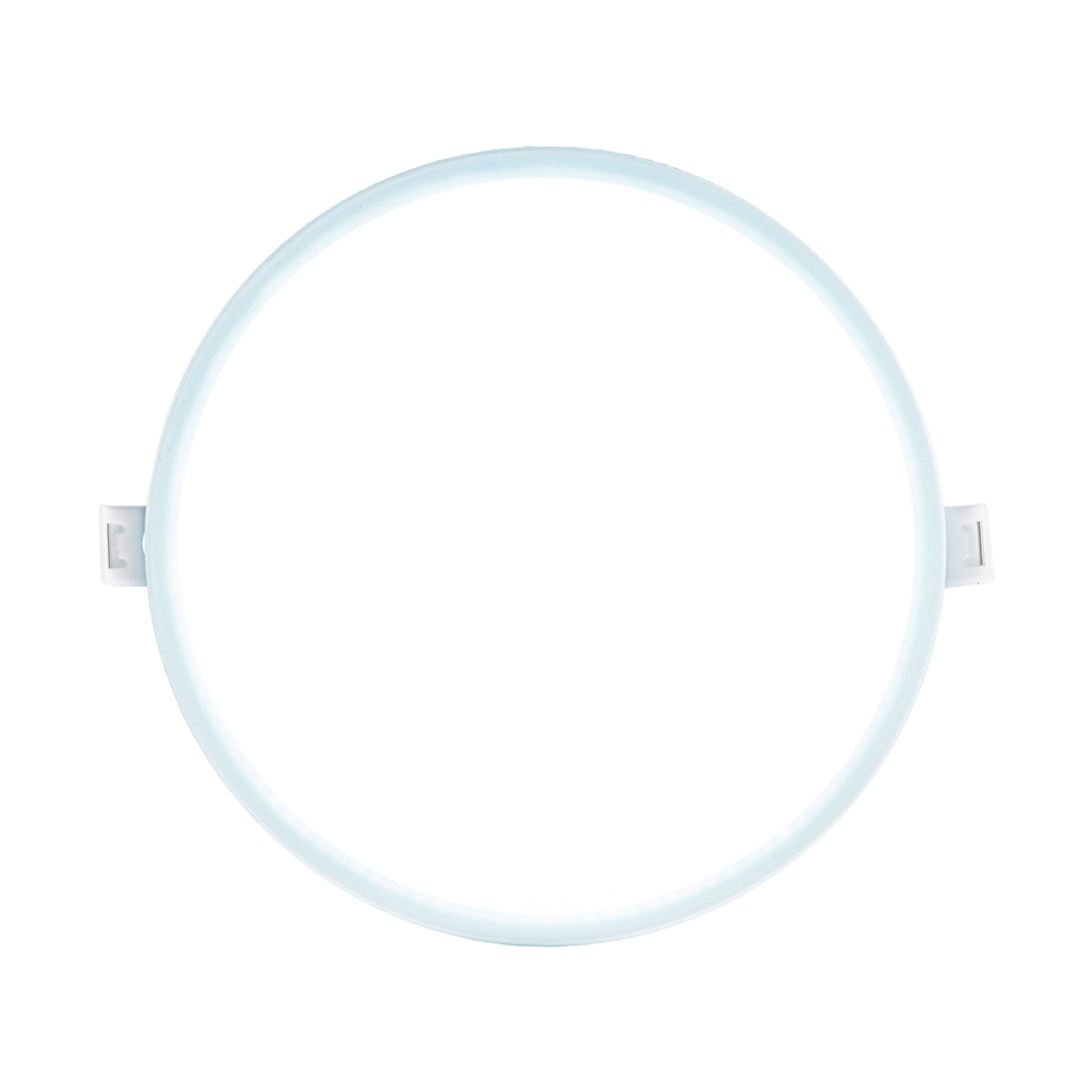 06-55 Светодиодная панель встраиваемая круглая 220В, 18Вт, CRI:80Ra, 1440Лм, Ф 170/155 мм, алюминиевый корпус, изолированный драйвер, 6500K