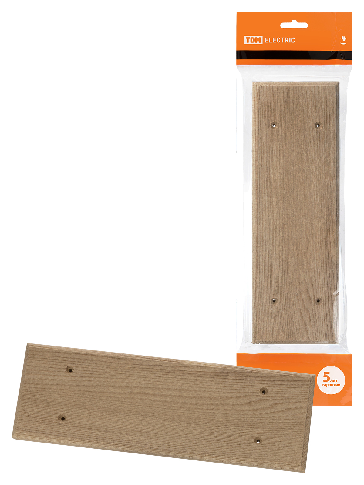 Накладка на бревно деревянная универсальная НБУ 1Пх3 280 мм, сосна TDM