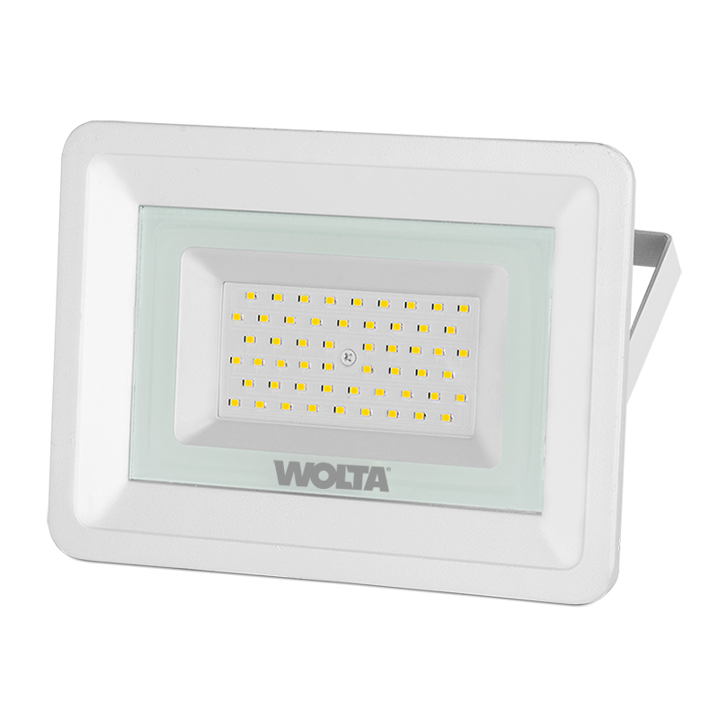 Светодиодный прожектор WOLTA WFL-50W/06W 50Вт 5700К IP65 4500лм белый