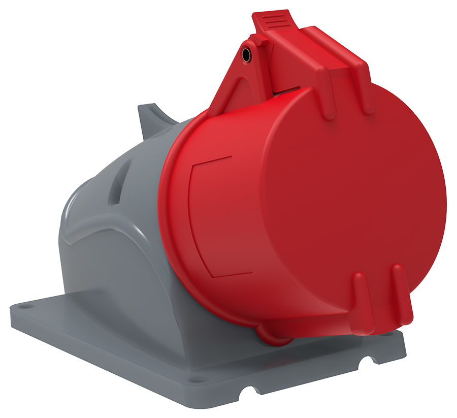 Розетка стационарная Sirius ССИ-125 32А 6ч. 380-415В IP44