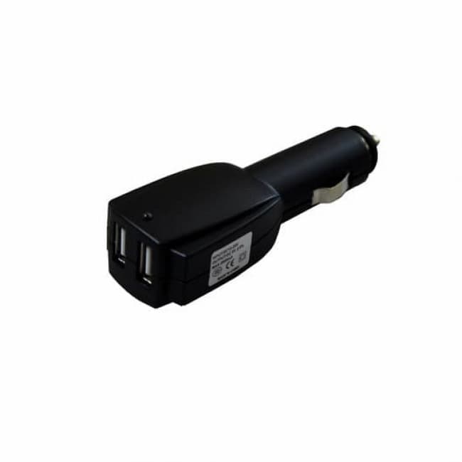 Автозарядка в прикуриватель 2xUSB (АЗУ) (5 V, 1000 mA) REXANT