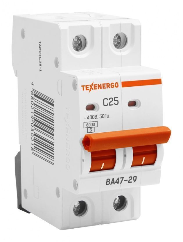 Выкл.авт. ВА 47-29 2p C25 Texenergo