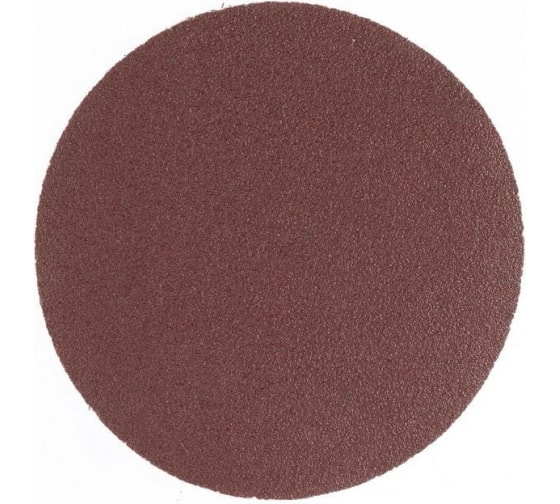 Диск абразивный на ворсовой основе на липучке, без отверстий, P 80, 125 мм, 10 шт. REXANT