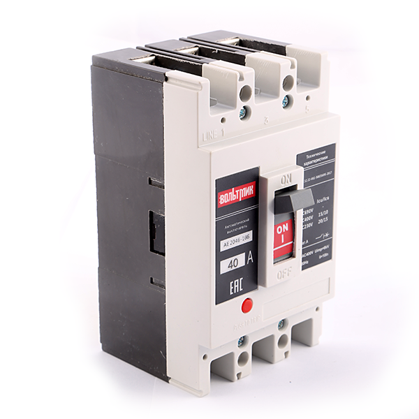 Авт.выключатель АЕ 2046-10Б 40А ВОЛЬТМИК
