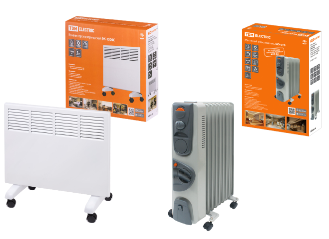 Большой выбор обогревателей