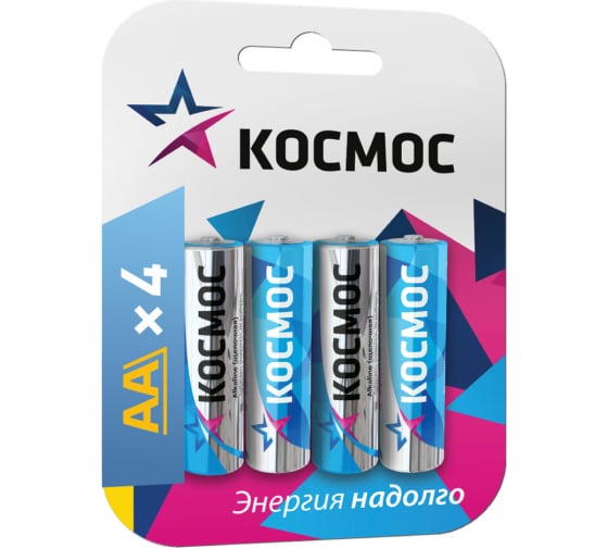 Элем.пит. Космос LR6 4*BL CLASSIC