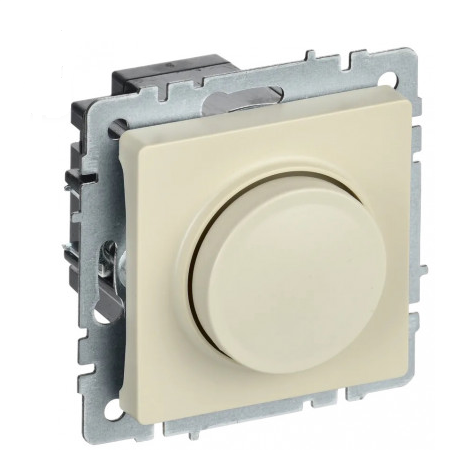 BRITE Светорег. пов-наж. 600Вт СС10-1-0-БрКр беж. IEK