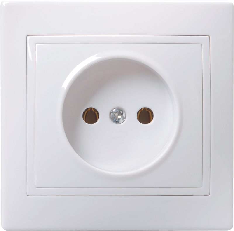 KVARTA Роз. 1-мест. без з/к/ш 10А РС10-2-КБ бел. IEK