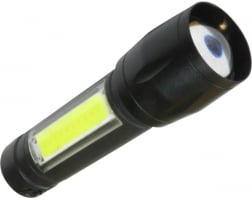 Фонарь КОСМОС KocAc1011Lith 3вт ХРЕ, 3Вт СОВ, лит. аккум. 600mAh, Micro USB шнур