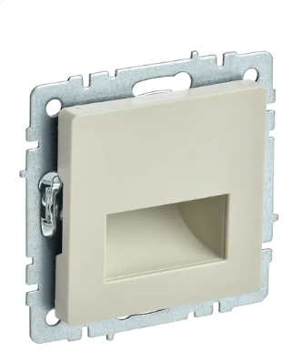 BRITE Подсветка LED встраиваемая ПЛ20-БрКр беж. IEK