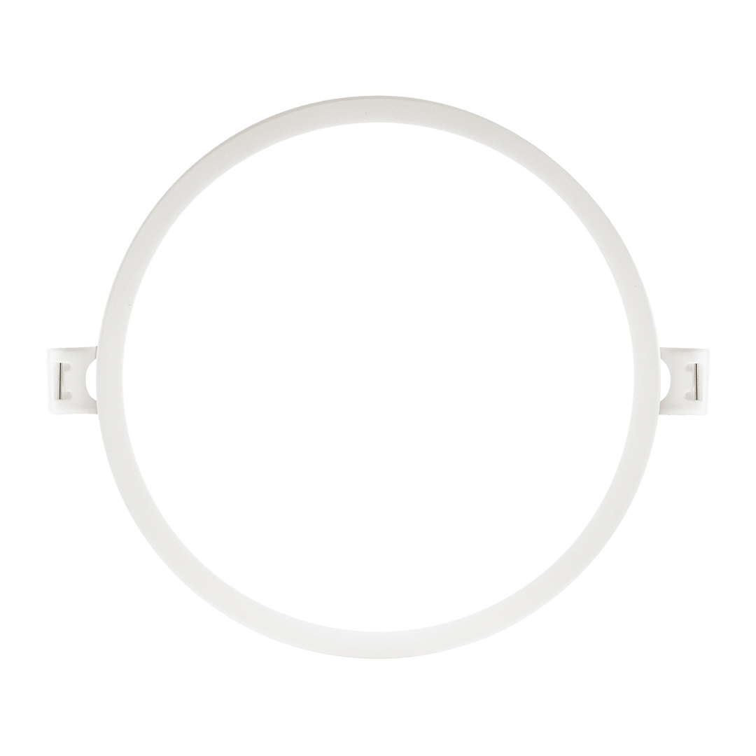 06-20 Светодиодная панель встраиваемая круглая 220В, 15Вт, CRI:80Ra, 1200Лм, Ф145/129,  алюминиевый корпус, изолированный драйвер,4500К