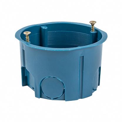 Коробка установочная КМТ-010-033 для твердых стен (71х45) с саморезами IP20