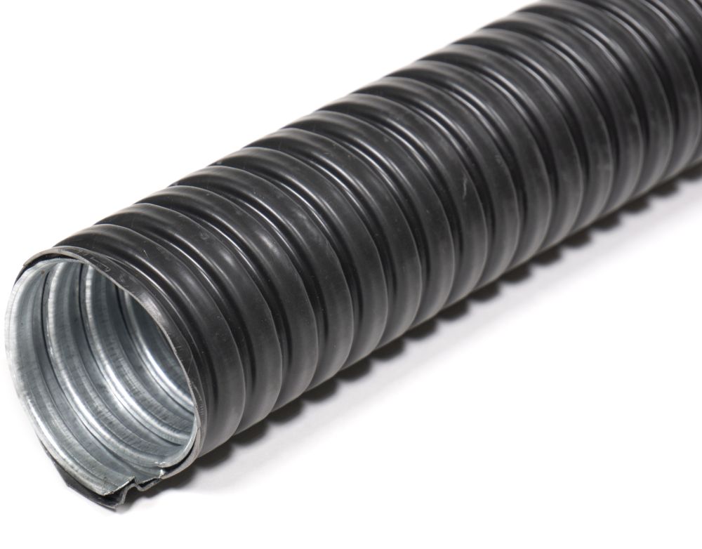 Металлорукав в ПВХ изоляции РЗ-ЦП нг-LS  32 (25 м) с протяжкой ЗЭТАРУС