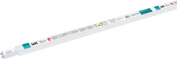 Лампа LED T8 линейная 24Вт 230В 4000К 1500мм G13 IEK
