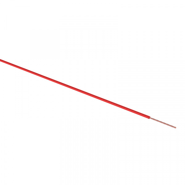 Провод ПГВА REXANT 1х0.75 мм², красный, бухта 100 м