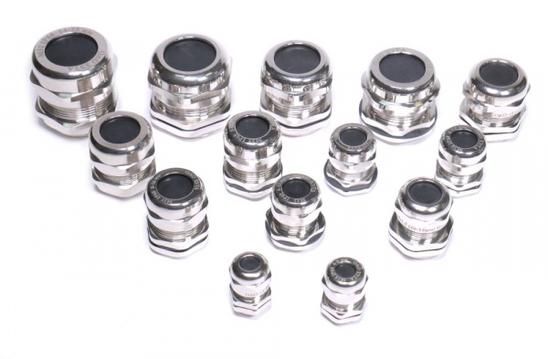 Кабельный ввод  М  40 латунный УТ1,5 IP66/IP67/IP68 (d кабеля 22-30мм) ЗЭТАРУС