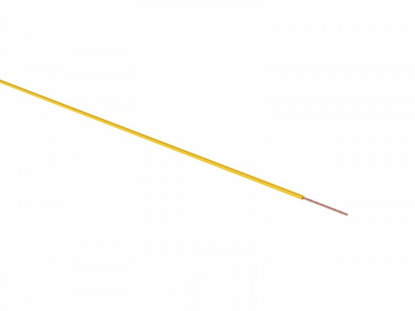 Провод ПГВА REXANT 1х1.50 мм², желтый, бухта 100 м