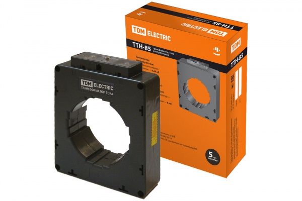 Трансформатор тока измерительный ТТН  85/ 800/5-15VA/0,5-Р TDM