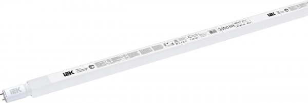 Лампа LED T8 линейная 20Вт 2000Лм 230В 4000К 1200мм G13 IEK