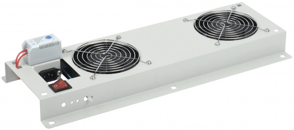 ITK Панель вент. с выкл. и терм. 2 вент. без каб. пит. сер.