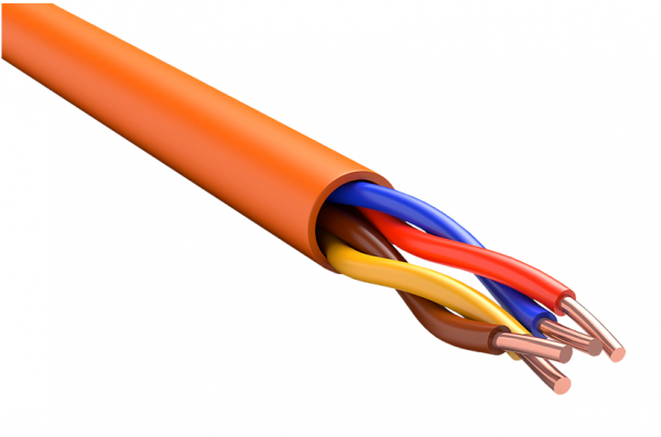 ITK Кабель КПСнг(А)-FRHF 2х2х0,50 оранжевый (200м)