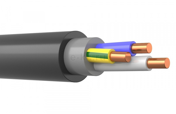 Кабель ВВГ-П нг (А) LS 3*6 ГОСТ (арх)