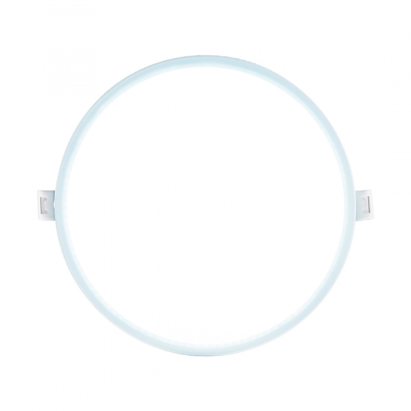 06-55 Светодиодная панель встраиваемая круглая 220В, 18Вт, CRI:80Ra, 1440Лм, Ф 170/155 мм, алюминиевый корпус, изолированный драйвер, 6500K