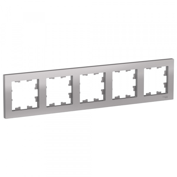 Рамка 5-м AtlasDesign универс. алюм.