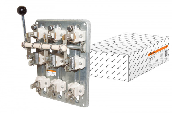 Рубильник РПБ-1/1Л У3 TDM (100А,  левый привод, без плавких вставок)