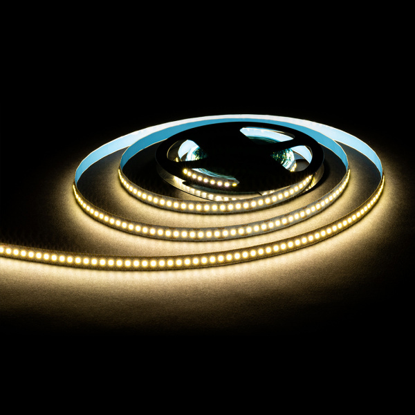 LSE-263 Светодиодная лента 12В, 14,4Вт/м, smd2835, 180д/м, IP20, 19Лм/чип, ширина подложки 10мм, 5м, д/б, 4000К.