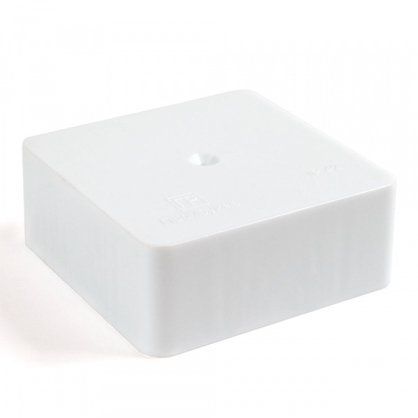 Коробка универсальная для кабель-канала 40-0450 безгалогенная (HF) 75х75х30 (90шт/кор) Промрукав