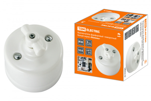 Розетка TV+R+ SAT проходная сл. кость «Болонь» TDM