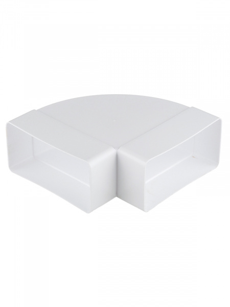 Соединительное колено горизонтальное 90 гр. для прямоугольных воздуховодов, 60х120, TDM