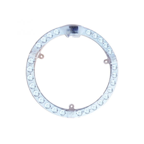 02-64 Модуль светодиодный со встроенным драйвером 230В, 28Вт, smd2835, 2520лм, 6500К, ø218*16мм