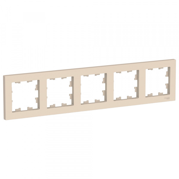Рамка 5-м AtlasDesign универс. беж.