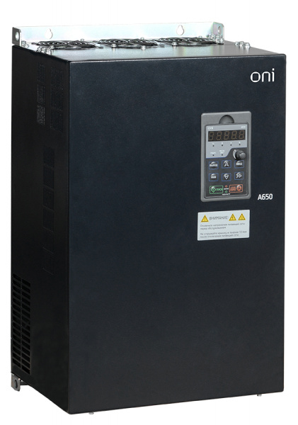 Преобразователь частоты A650 380В 3Ф 22kW 45А ONI