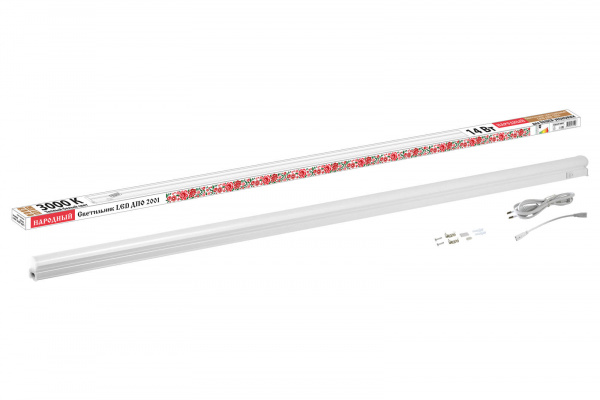 Светильник LED ДПО 2001 14 Вт, 3000К, IP40, Народный