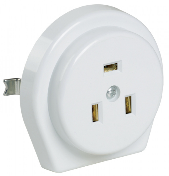 РПпл11-01-Ст Розетка разб. для плиты с з/к с/у 32А белая IEK