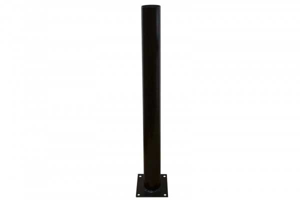 Опора металлическая садово-парковая, h=600 мм, цвет черный, TDM