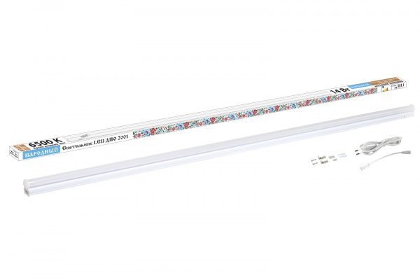 Светильник LED ДПО 2001 14 Вт, 6500К, IP40, Народный